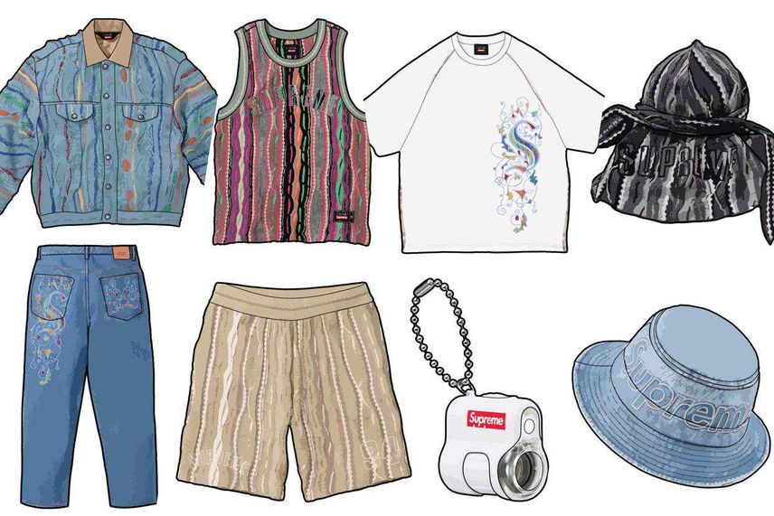 スニダンでの購入・出品はこちら|Supreme × Coogi 23SS Week11 スニダン取り扱い コラボ・レギュラーアイテムまとめ