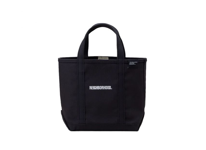 NEIGHBORHOOD NH L.L.BEAN BLACK TOTE-L NEIGHBORHOOD NH L.L.BEAN BLACK TOTE-L