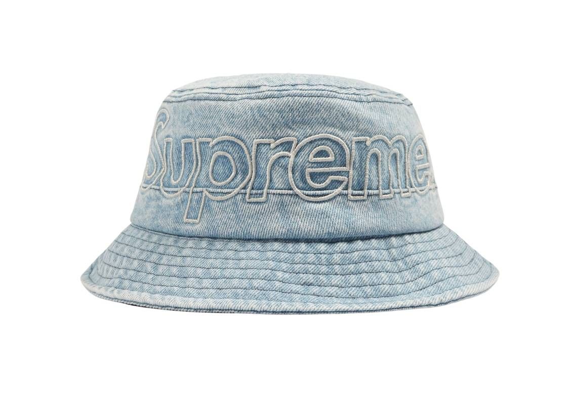 supreme Outline Crusher Denim