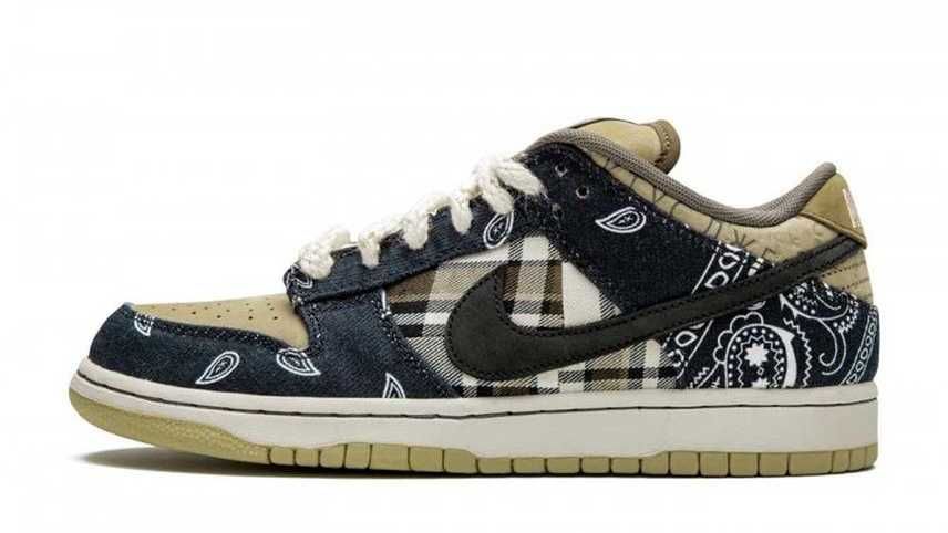 トラヴィス・スコット × ナイキ SB ダンク ロー 画像