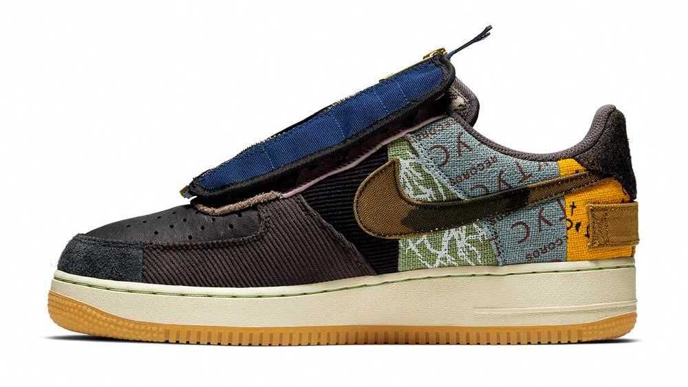 トラヴィス・スコット×ナイキ エアフォース1 ロー カクタスジャック 画像