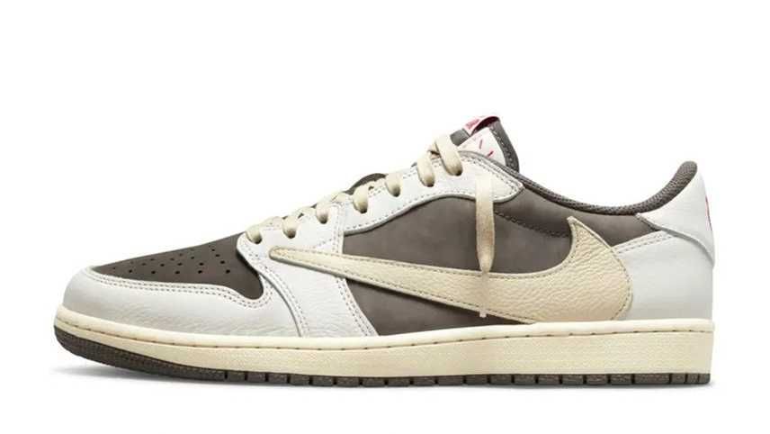 トラヴィス・スコット × ナイキ エアジョーダン1 ロー リバース モカ 画像