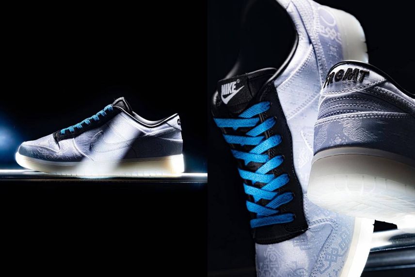 6/14発売|CLOT × Fragment × Nike Dunk Low "Black and White"|抽選/販売/定価情報