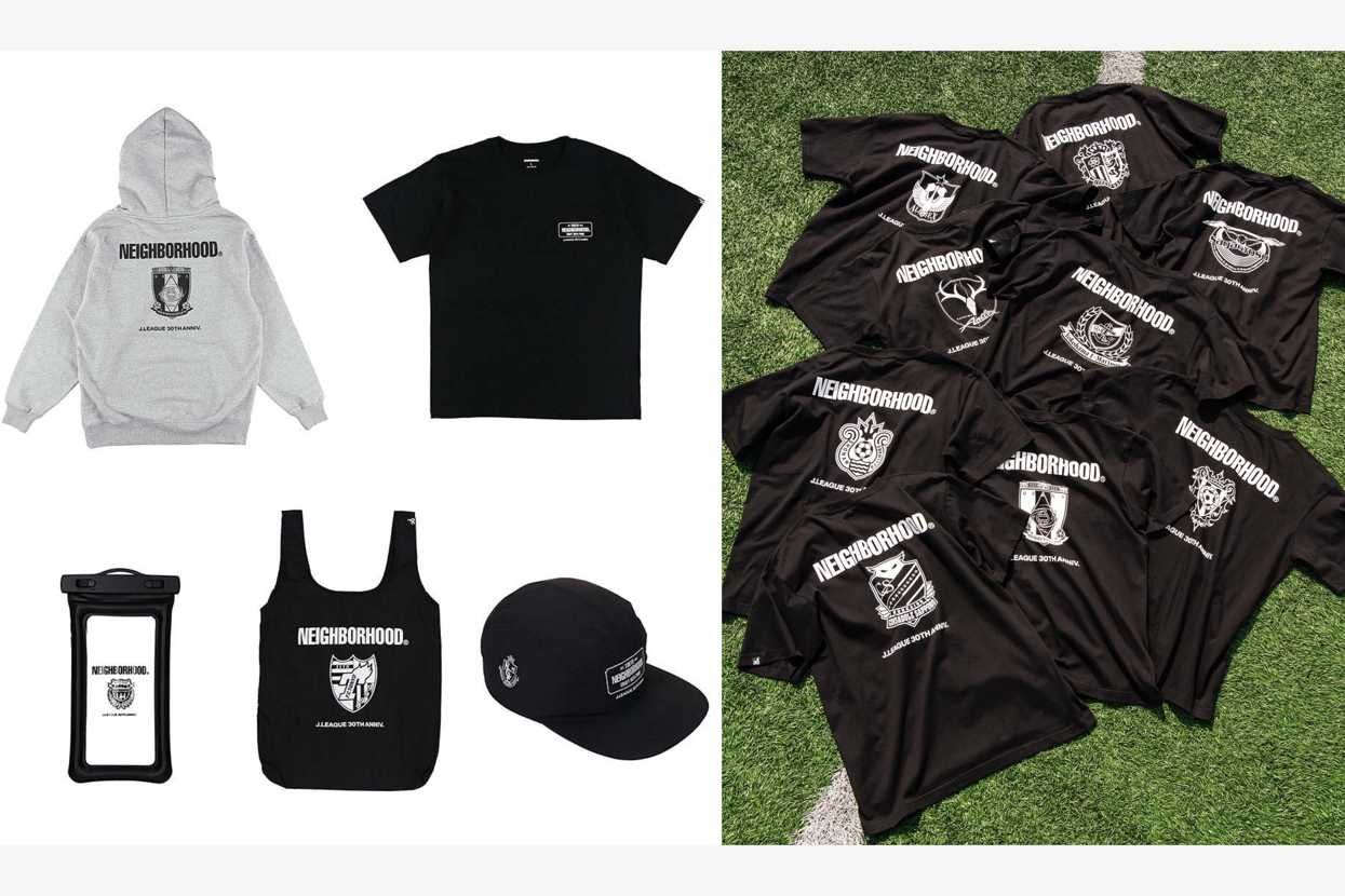 7月中旬発売|NEIGHBORHOOD × J.LEAGUE 30周年記念コラボコレクション|抽選/販売/定価情報
