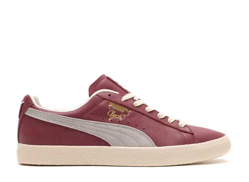 Puma clyde maroon hotsell