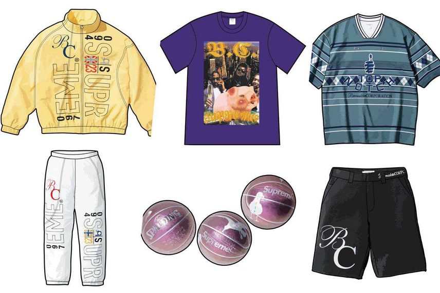 スニダンでの購入・出品はこちら|Supreme × Bernadette Corporation 23SS Week13 スニダン取り扱い コラボ・レギュラーアイテムまとめ