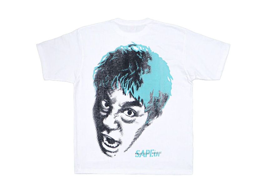 SAPEur×MASATOSHI HAMADA MINTBLUE S/S TEE-
