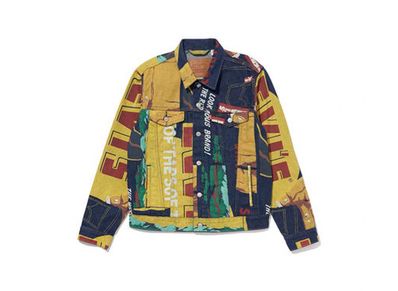 LEVI'S x NIGO 557XX Hickory Stripe Trucker Jacket