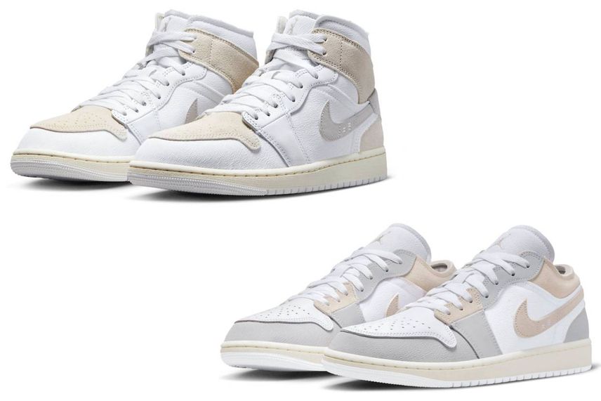 6/17発売|Nike Air Jordan 1 Craft "Light Orewood Brown" 2types|抽選/販売/定価情報