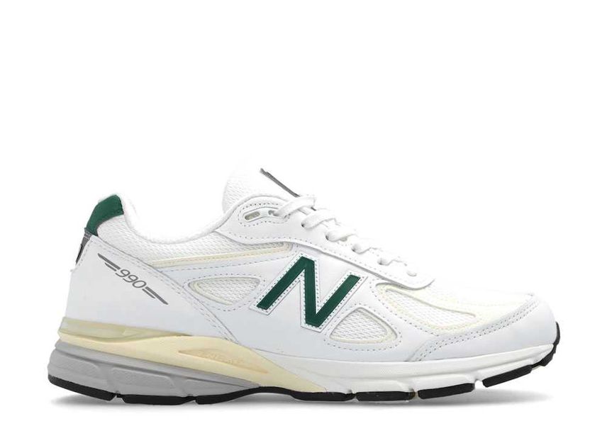 サイズ27.0 New Balance 990 スニーカー クリーム/グリーン サイズ27.0 New Balance 990 スニーカー クリーム/グリーン