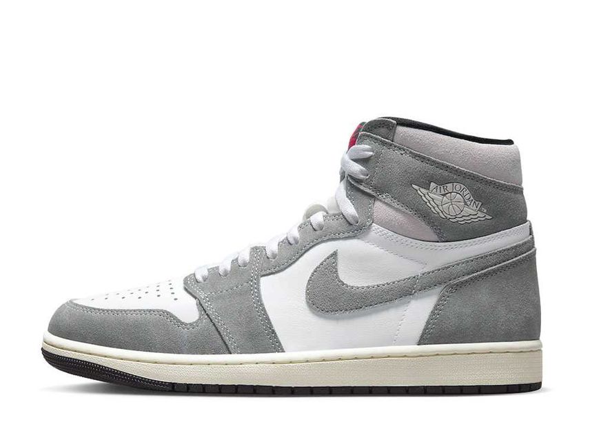 Air jordan 1 top black white and grey