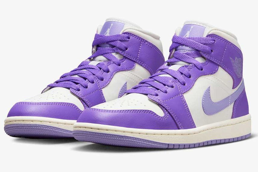 8/8発売|Nike WMNS Air Jordan 1 Mid "Action Grape"|抽選/販売/定価情報