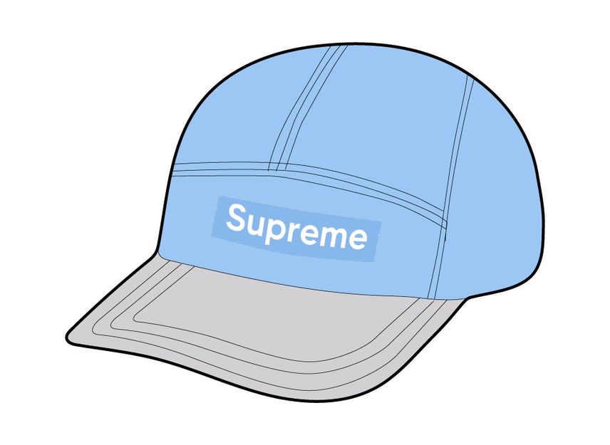 Supreme Suede Visor Camp Cap