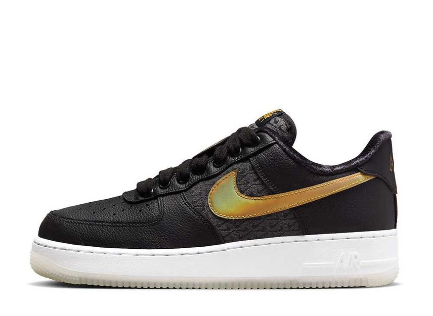 Air force 1 '07 black  and  metallic gold outlet