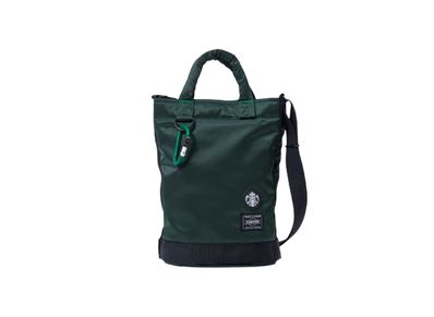 PORTER x STARBUCKS Coffee Bean Shape Drum Bag S