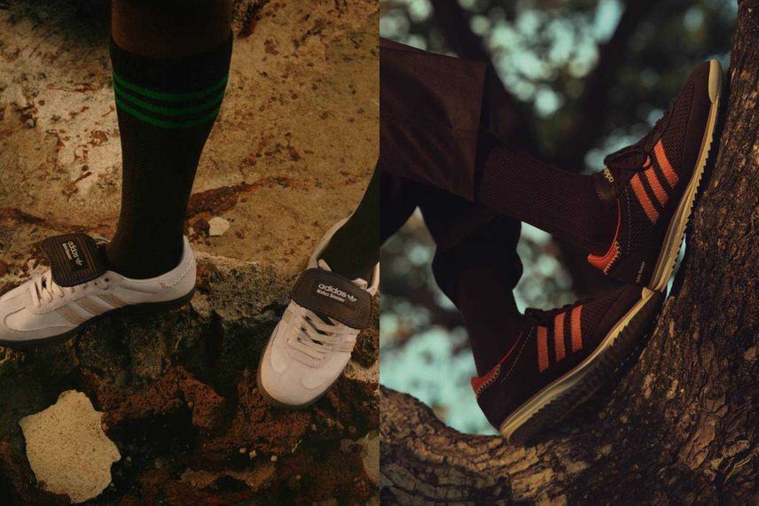 Wales Bonner × adidas Samba Nubuck