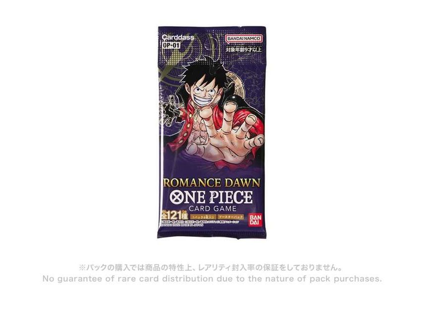ONE PIECE Card Game Booster Pack ROMANCE DAWN Pack