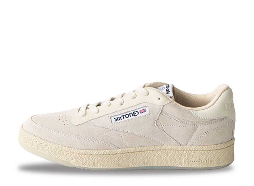 SixTONES Reebok CLUB C 85 VINTAGE Cream | www.innoveering.net