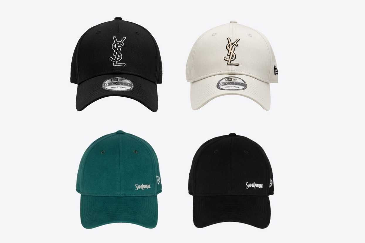 Saint LaurentからNew Eraとのコラボキャップが発売 1枚目