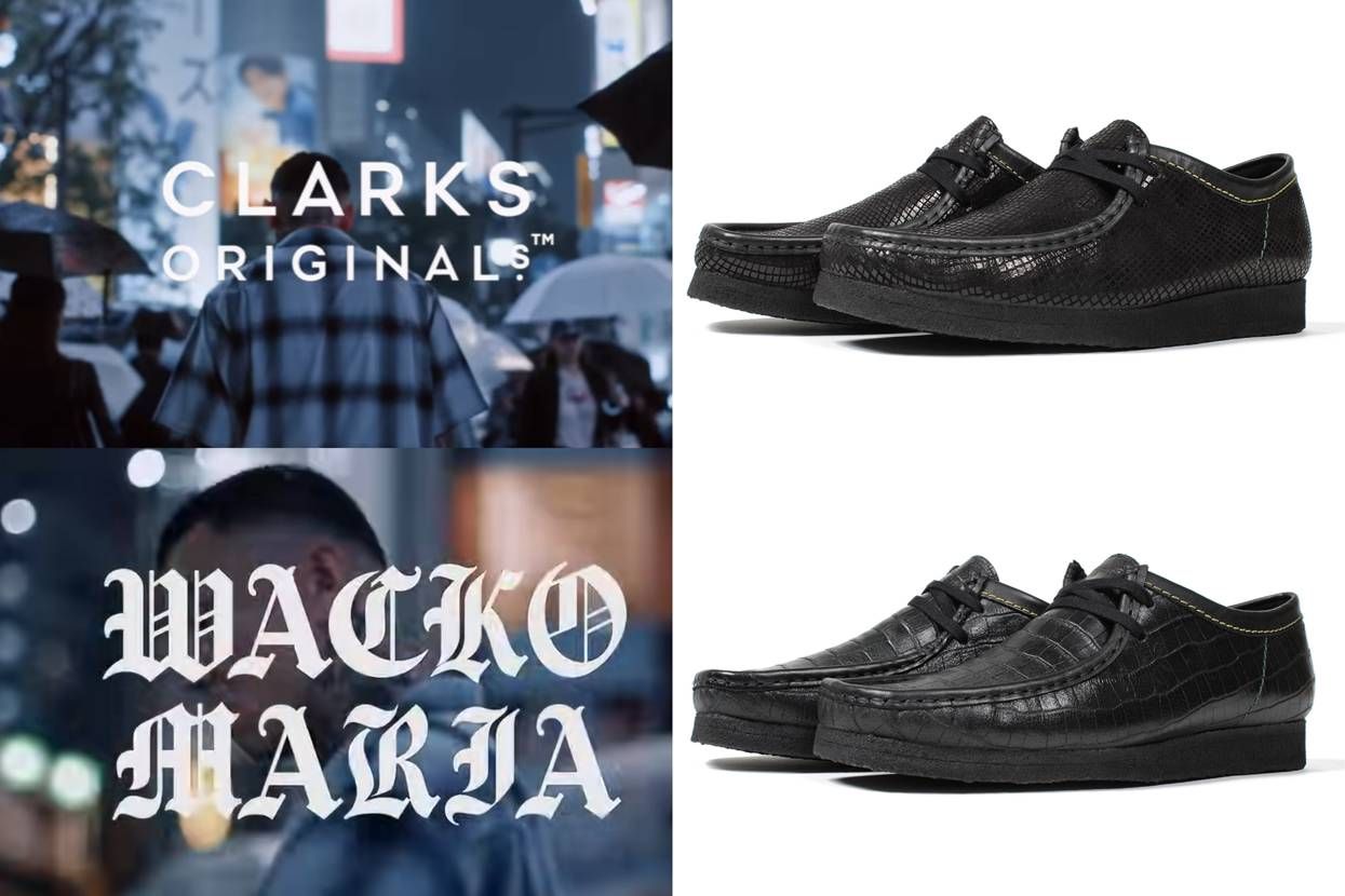 WACKOMARIA CLARKS ワコマリア クラークス スネーク ワラビー | www