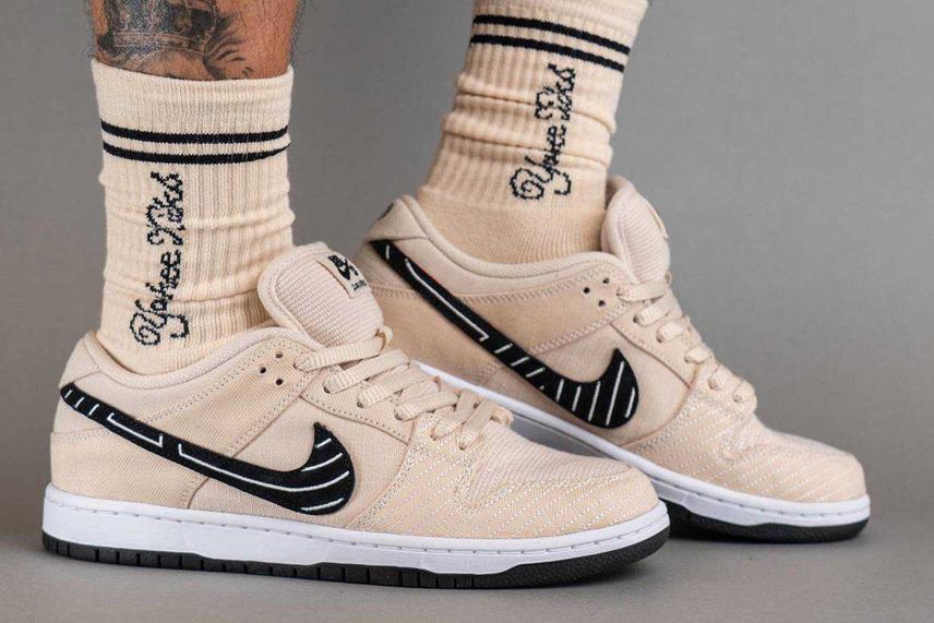 11/7発売|Albino & Preto × Nike SB Dunk Low Pro QS "Pearl White"|抽選/販売/定価情報