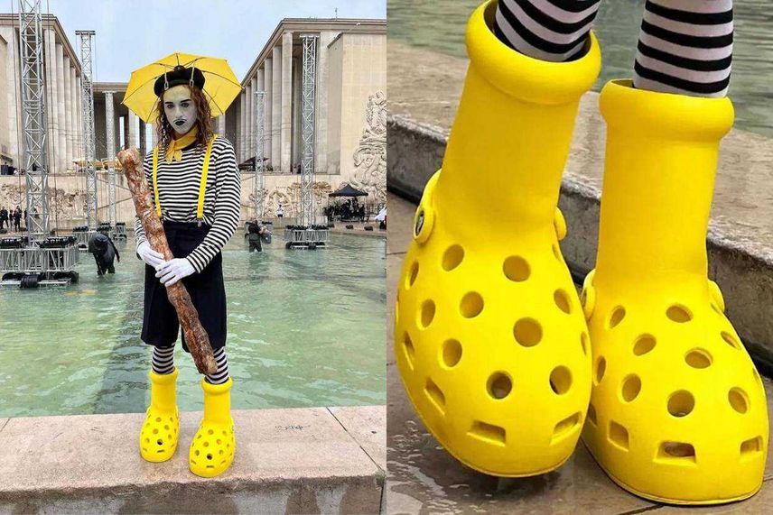 Crocs × MSCHF Big Red Boot