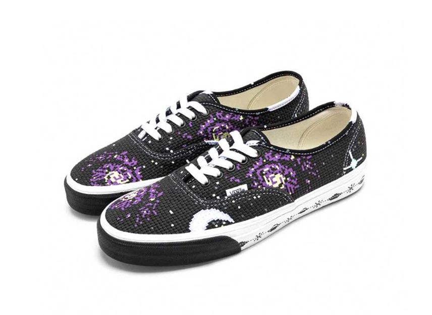 Vans authentic sales black true white