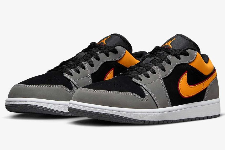 Nike Air Jordan 1 Low ブラック/オレンジ Nike Air Jordan 1 Low SE