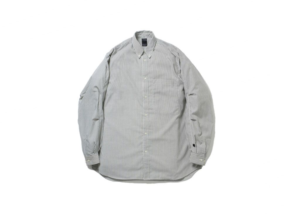 DAIWA PIER39 Tech Button Down Shirts L/S Stripe 