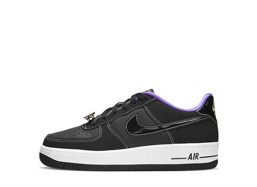 Air force 1 black purple best sale