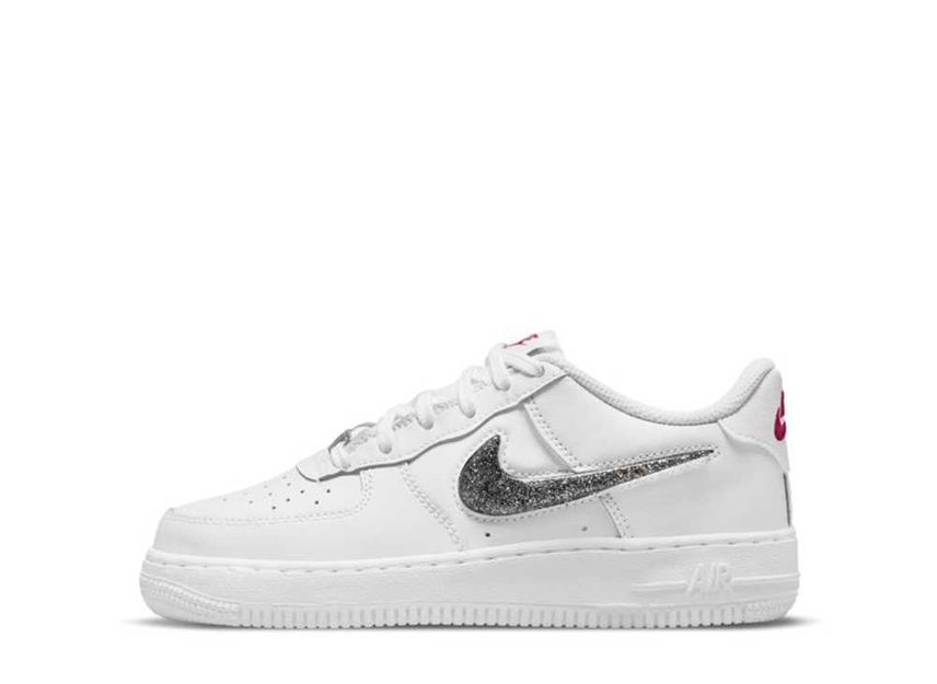 Air force 1 top low metallic silver