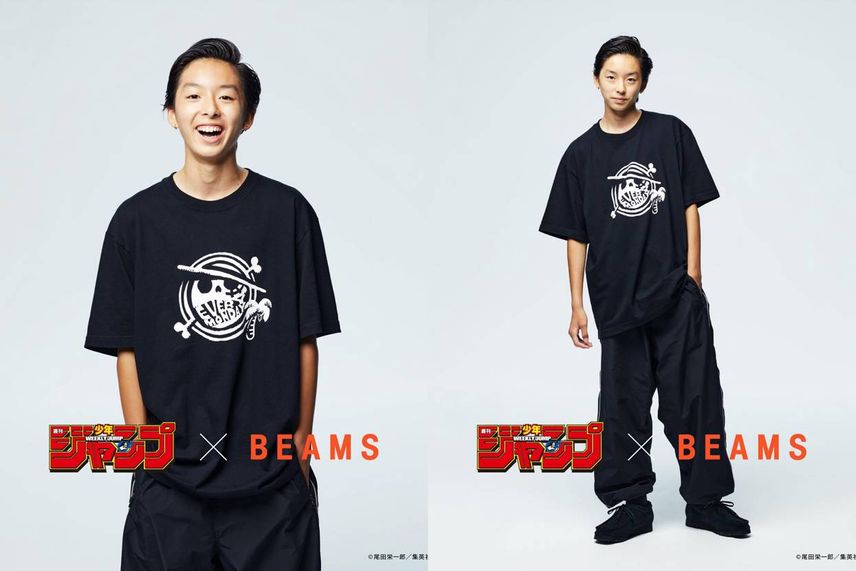 8/11発売|週刊少年ジャンプの創刊55周年を記念したBEAMSとのコラボTシャツが登場!|抽選/販売/定価情報