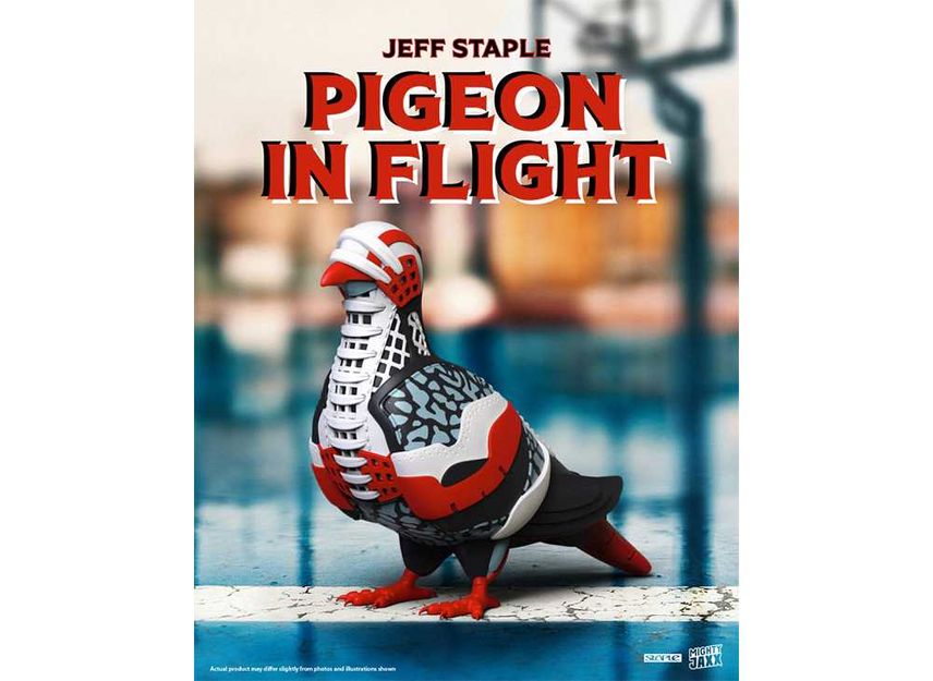 Mighty Jaxx PIGEON IN FLIGHT BY JEFF STAPLE