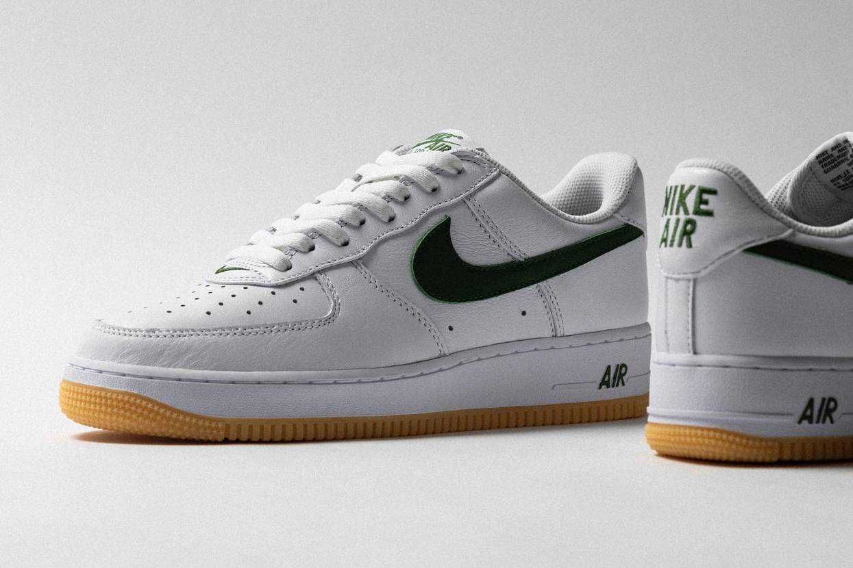 7/28発売|Nike Air Force 1 Low Color of the Month "Green Swooshes"|抽選/販売/定価情報