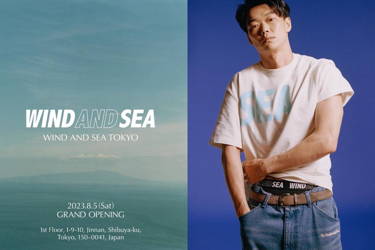 「WIND AND SEA TOKYO」が8/5にグランドオープン!店舗限定アイテムの発売も