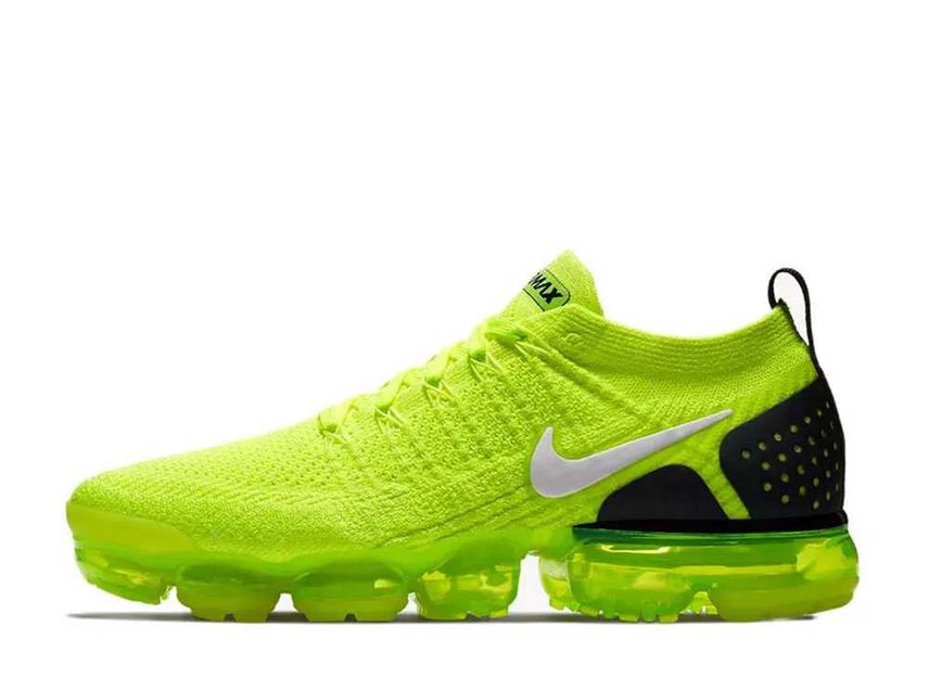 Nike air vapormax flyknit 2025 lime green