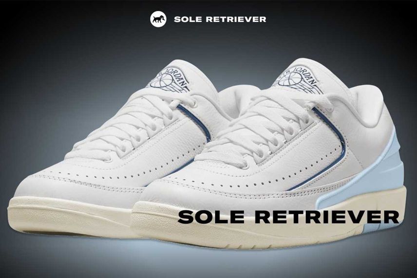 最新リーク|Nike Air Jordan 2 Retro Low "Summit White/Diffused Blue"|抽選/販売/定価情報