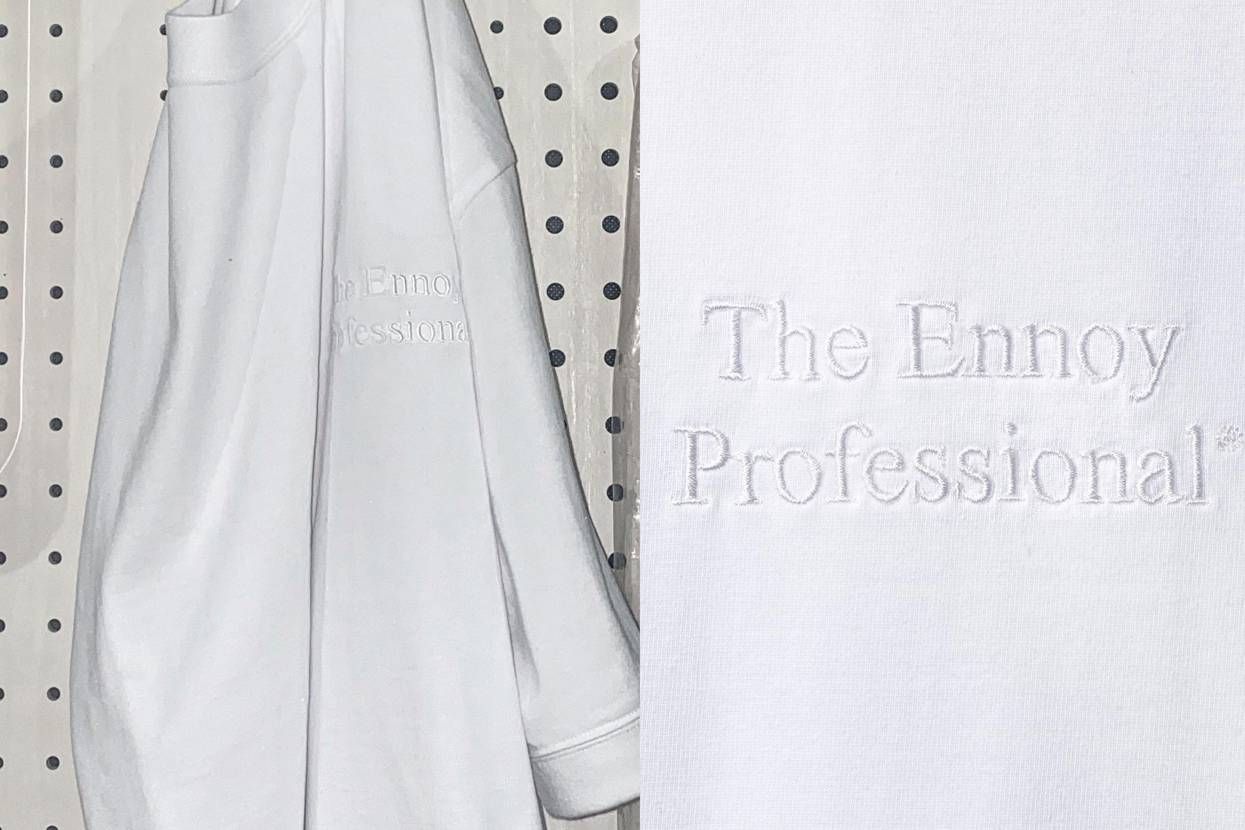 8/16発売|ENNOY Short Sleeve Hem Rib Tee|抽選/販売/定価情報
