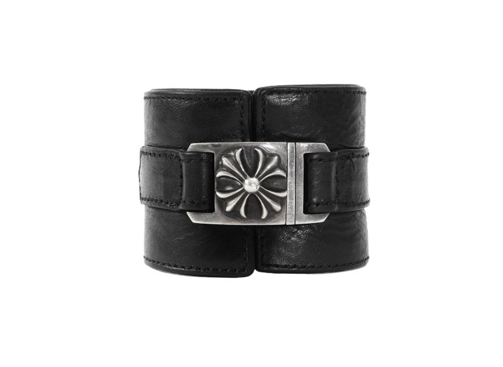Chrome Hearts Wide Harness Clasp Bracelet 