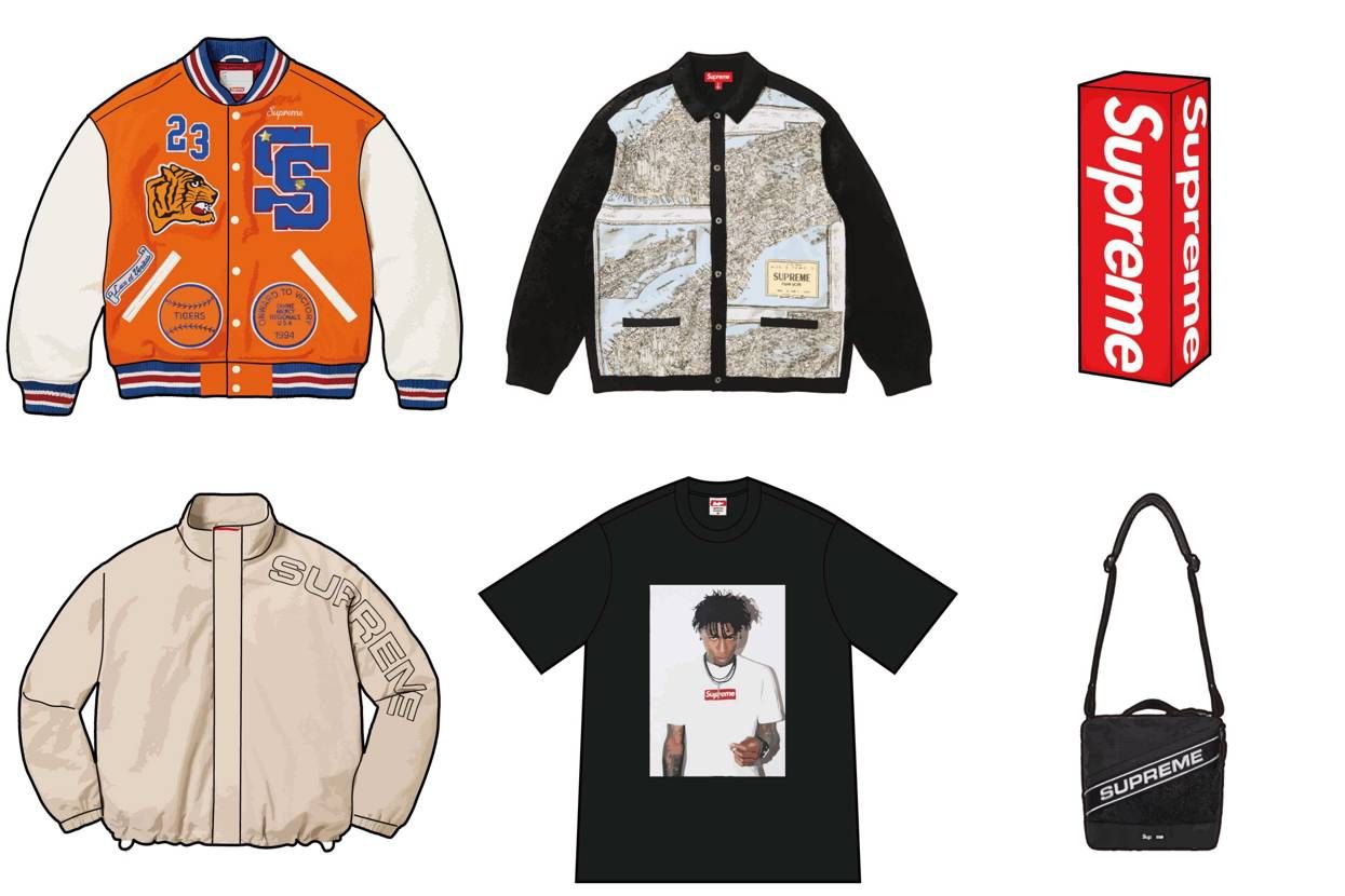 スニダンでの購入・出品はこちら|Supreme 23FW Week1 立ち上げ|スニダン取り扱い コラボ・レギュラーアイテムまとめ