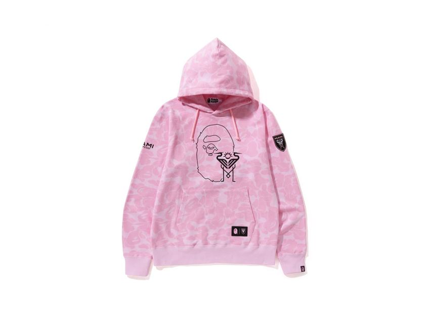 A bathing 2025 ape pink hoodie