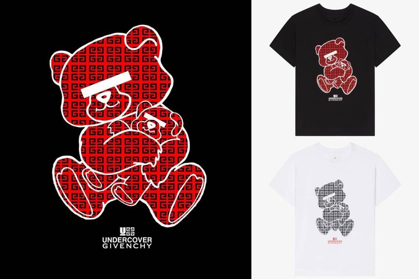 8/26発売|UNDERCOVER × GIVENCHY コラボTシャツ|抽選/販売/定価情報