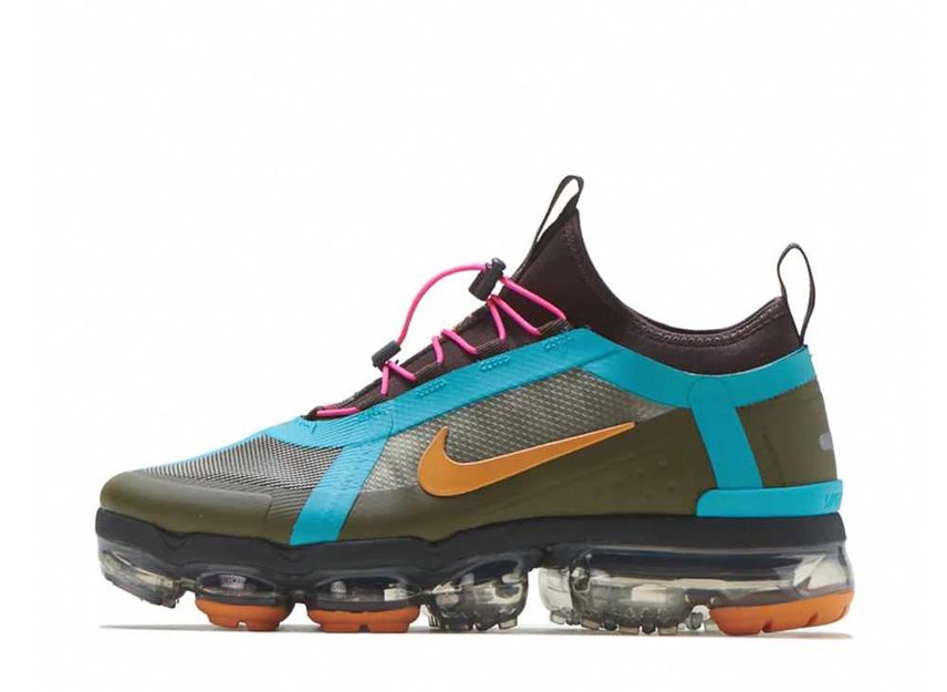 Nike Women s Air Vapormax 2019 Utility Medium Olive Amber Rise