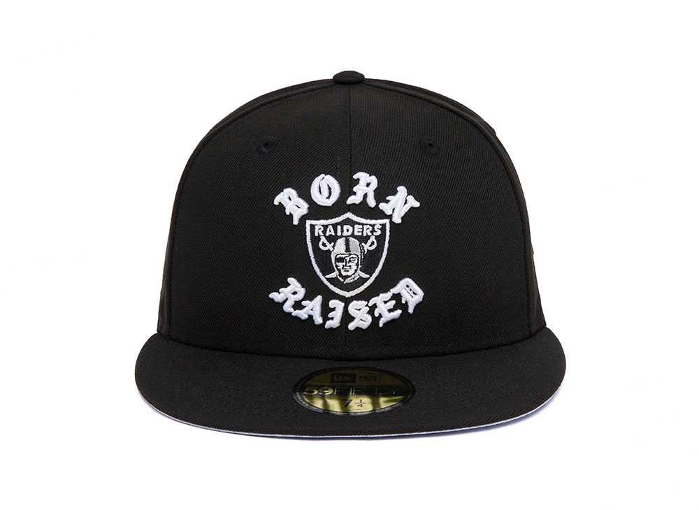 NEW ERA x Born x Raised x NFL + Raiders Fitted Rocker Hat