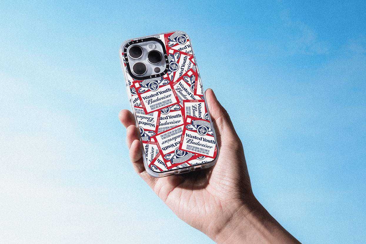 8/30発売｜Wasted Youth × Budweiser × CASETiFY Sticker Case｜抽選