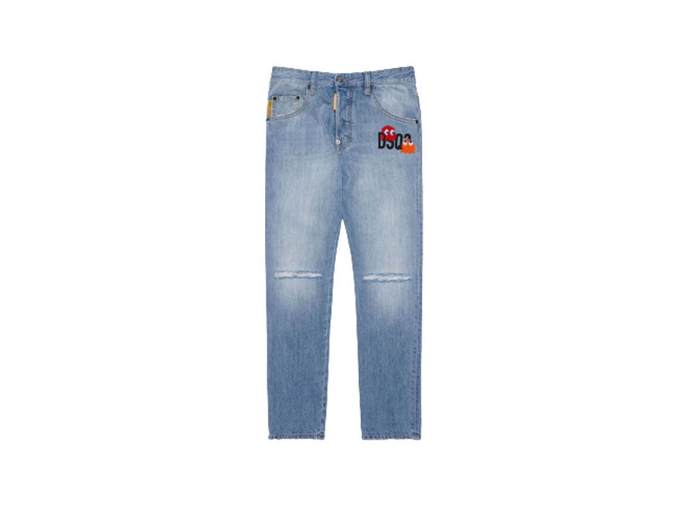 DSQUARED2 Pac-Man Skater Jean 