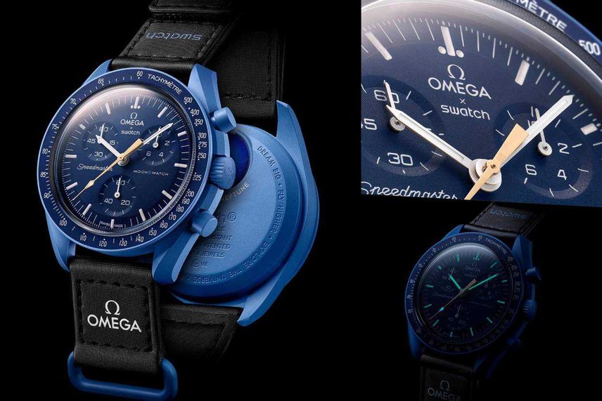 8/30発売|OMEGA × Swatch BIOCERAMIC MoonSwatch "Mission to Neptune Moonshine™ Gold"|抽選/販売/定価情報