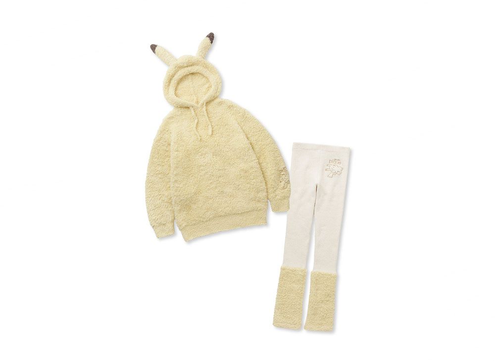 GELATO PIQUE x Pokemon Sleep Gelato Pikachu Hoodie&Leg Warmer