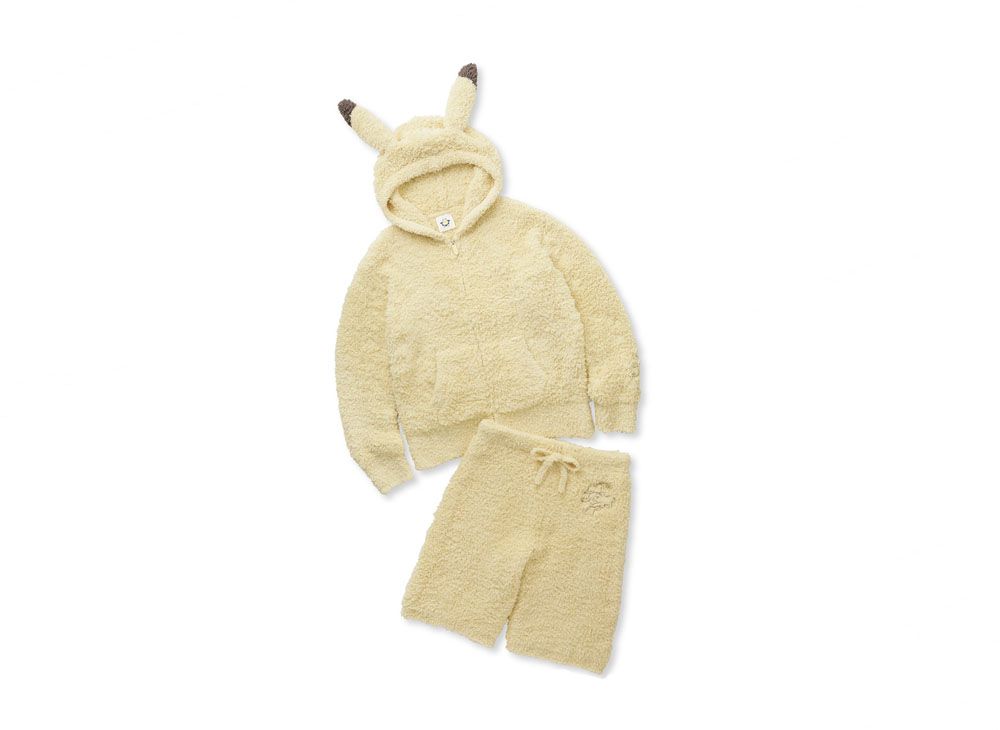 GELATO PIQUE x Pokemon Sleep Mens Gelato Pikachu Parka&Half Pants