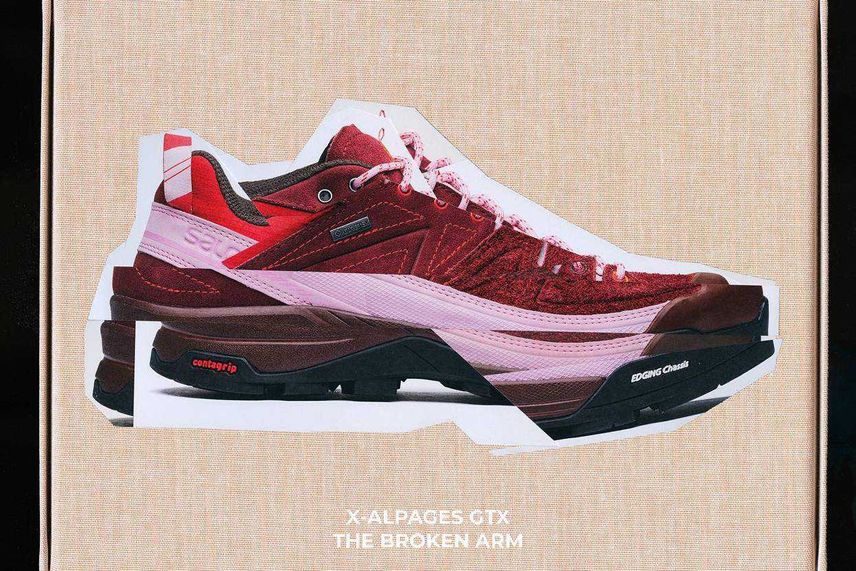 海外9/6・9/13発売|The Broken Arm × Salomon X-Alpages GORE-TEX "Biking Red"|抽選/販売/定価情報